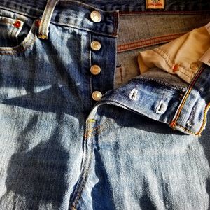 Levi's Wedgie white oak cone denim